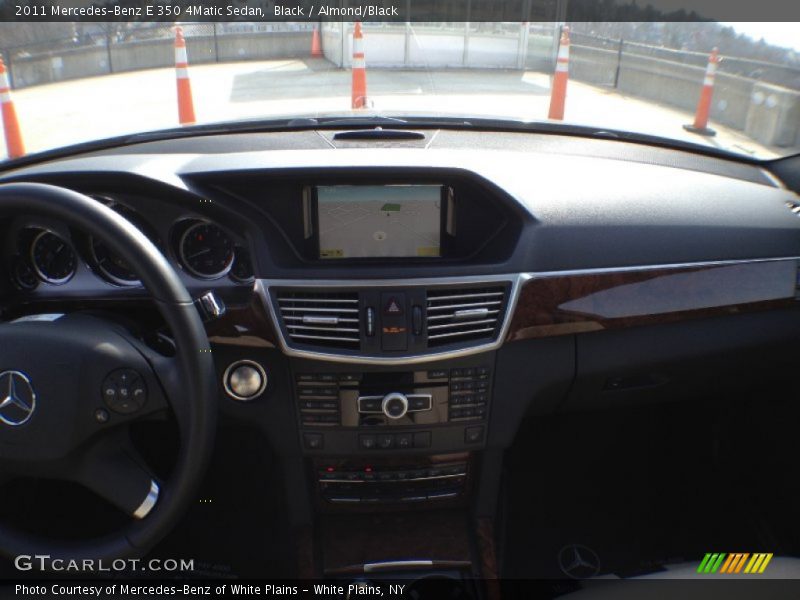 Black / Almond/Black 2011 Mercedes-Benz E 350 4Matic Sedan