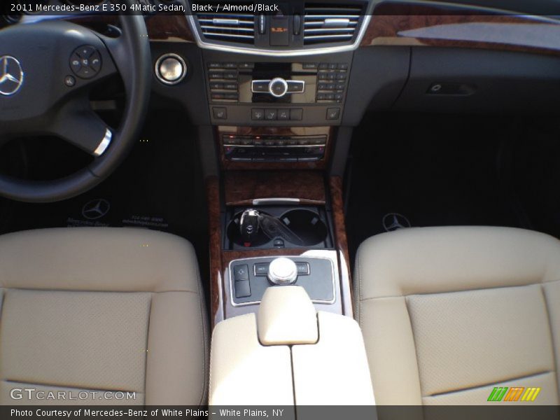 Black / Almond/Black 2011 Mercedes-Benz E 350 4Matic Sedan