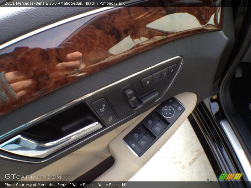 Black / Almond/Black 2011 Mercedes-Benz E 350 4Matic Sedan