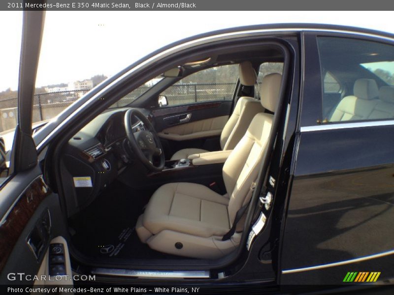 Black / Almond/Black 2011 Mercedes-Benz E 350 4Matic Sedan