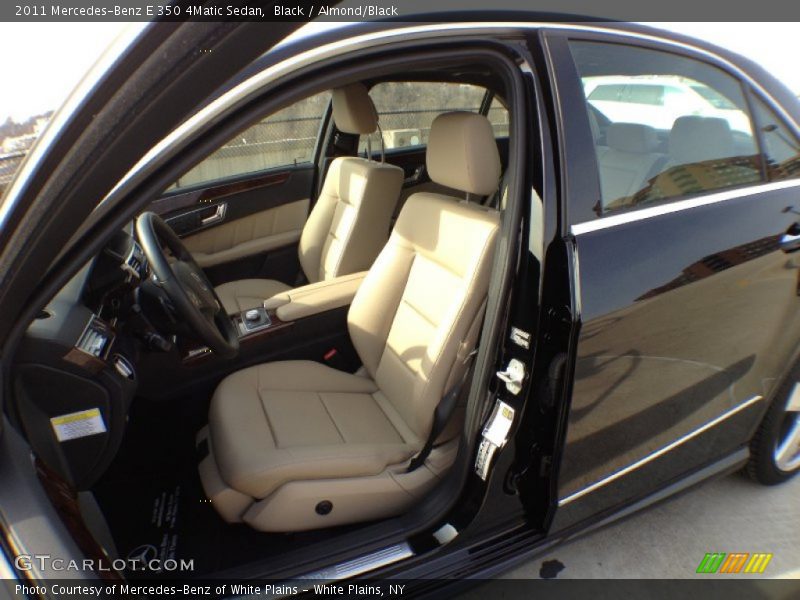 Black / Almond/Black 2011 Mercedes-Benz E 350 4Matic Sedan