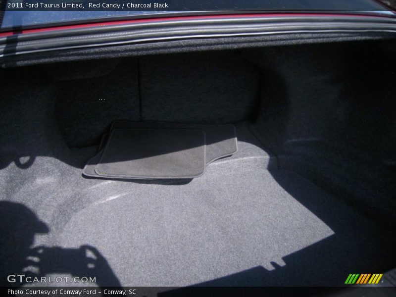 Red Candy / Charcoal Black 2011 Ford Taurus Limited
