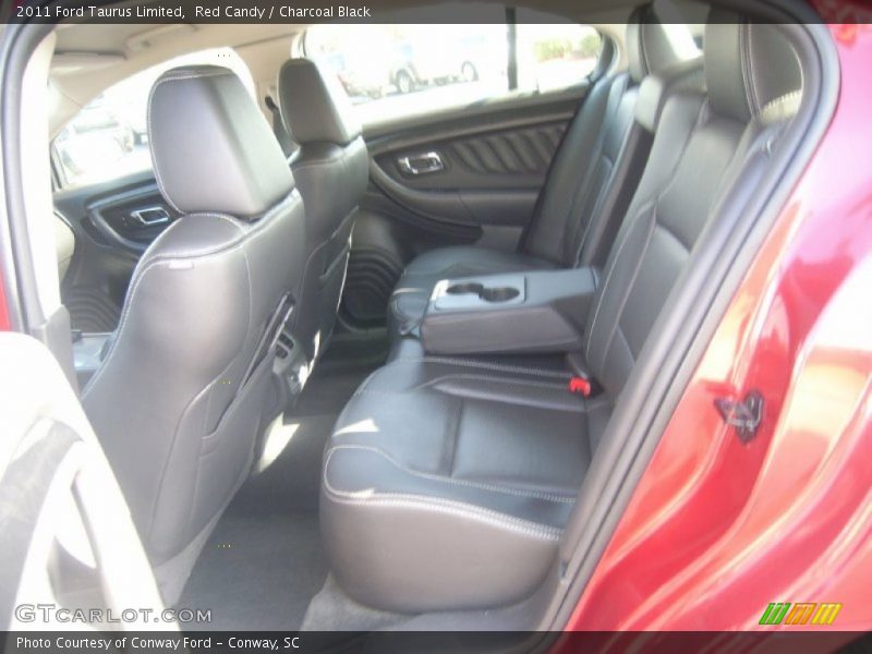 Red Candy / Charcoal Black 2011 Ford Taurus Limited