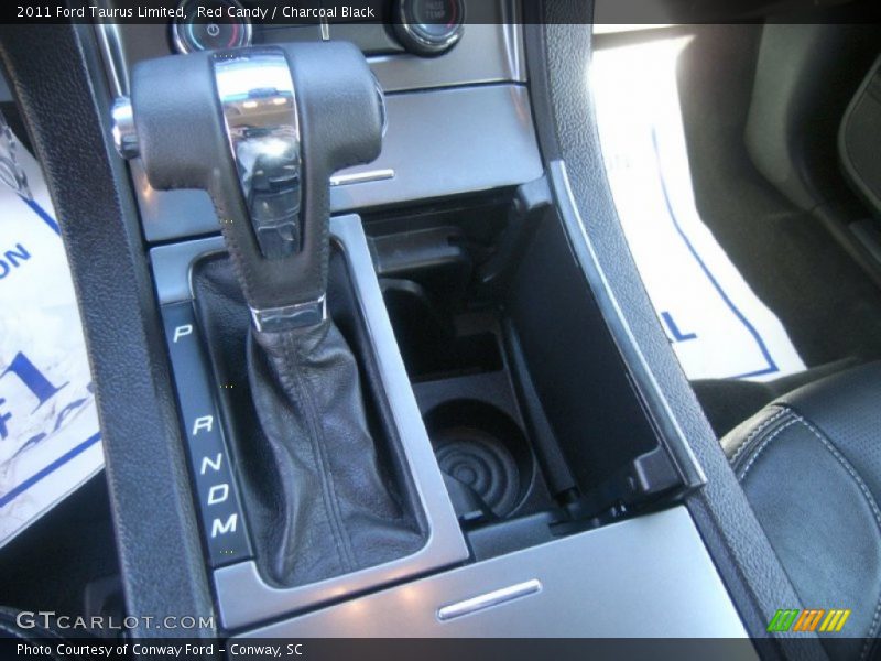 Red Candy / Charcoal Black 2011 Ford Taurus Limited