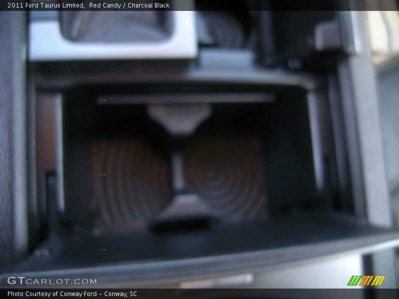 Red Candy / Charcoal Black 2011 Ford Taurus Limited