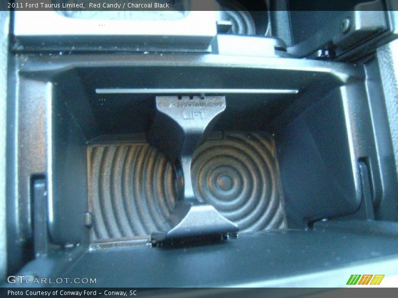 Red Candy / Charcoal Black 2011 Ford Taurus Limited