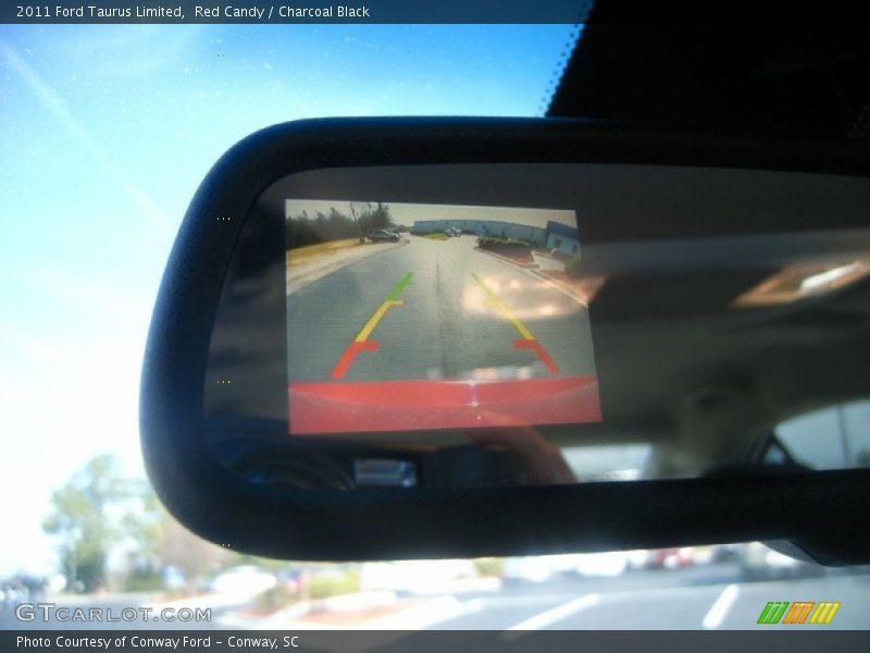 Red Candy / Charcoal Black 2011 Ford Taurus Limited