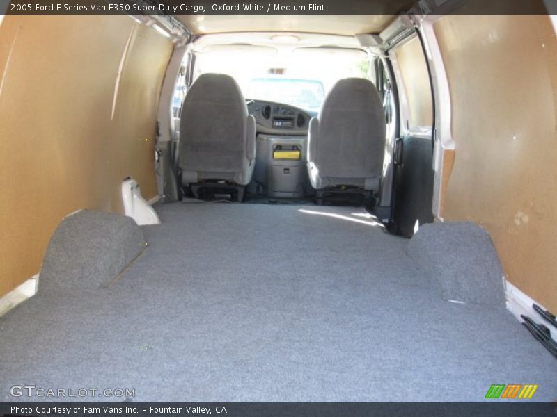 Oxford White / Medium Flint 2005 Ford E Series Van E350 Super Duty Cargo