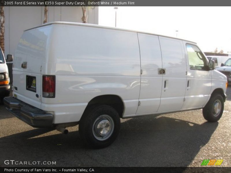 Oxford White / Medium Flint 2005 Ford E Series Van E350 Super Duty Cargo