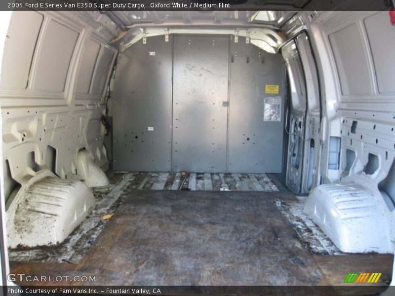 Oxford White / Medium Flint 2005 Ford E Series Van E350 Super Duty Cargo