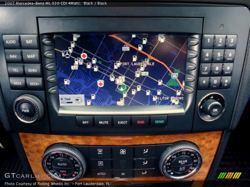 Black / Black 2007 Mercedes-Benz ML 320 CDI 4Matic