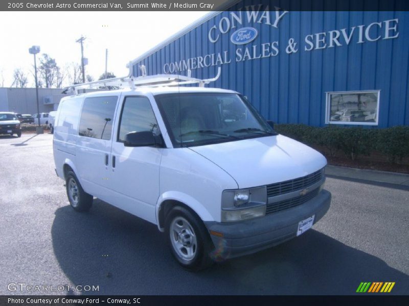Summit White / Medium Gray 2005 Chevrolet Astro Commercial Van