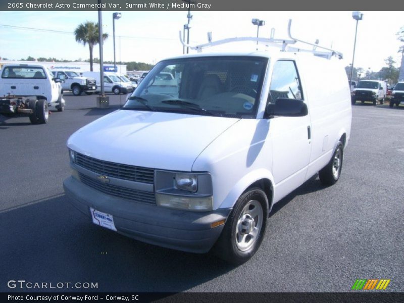 Summit White / Medium Gray 2005 Chevrolet Astro Commercial Van