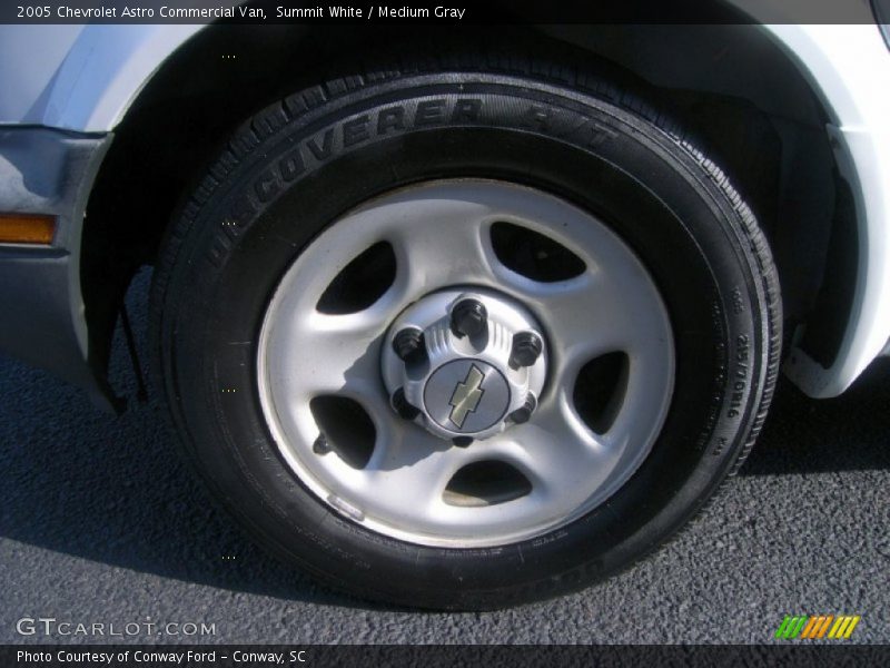 Summit White / Medium Gray 2005 Chevrolet Astro Commercial Van