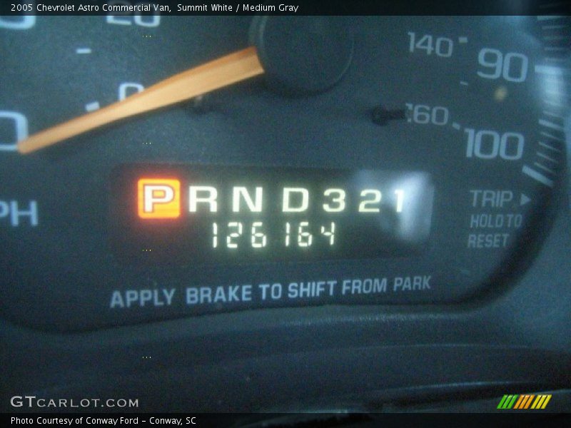 Summit White / Medium Gray 2005 Chevrolet Astro Commercial Van