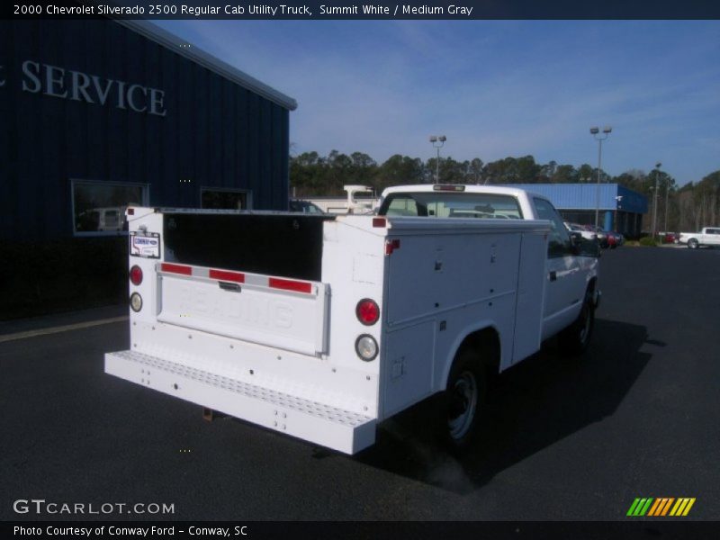 Summit White / Medium Gray 2000 Chevrolet Silverado 2500 Regular Cab Utility Truck