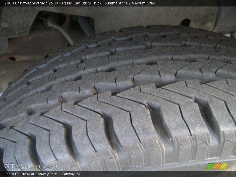 Summit White / Medium Gray 2000 Chevrolet Silverado 2500 Regular Cab Utility Truck