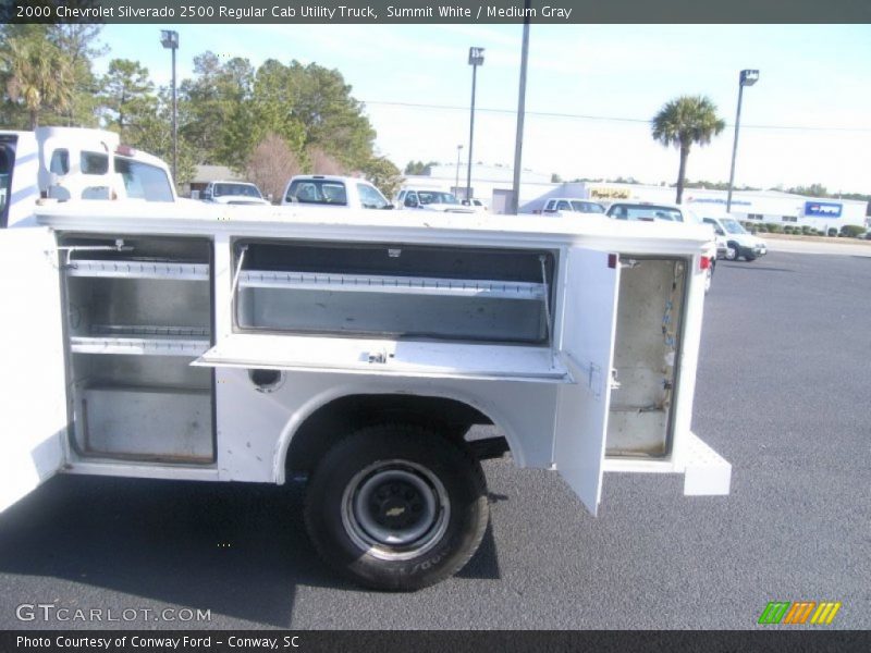  2000 Silverado 2500 Regular Cab Utility Truck Summit White