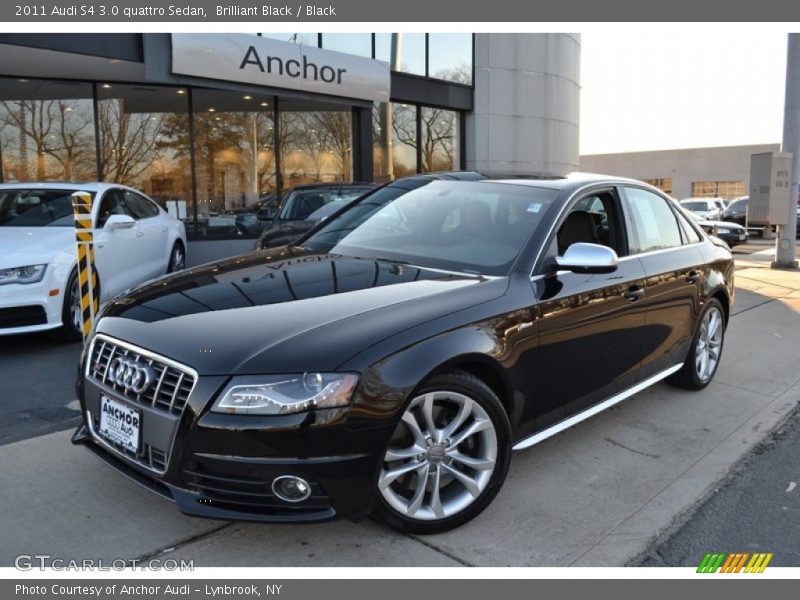 Brilliant Black / Black 2011 Audi S4 3.0 quattro Sedan