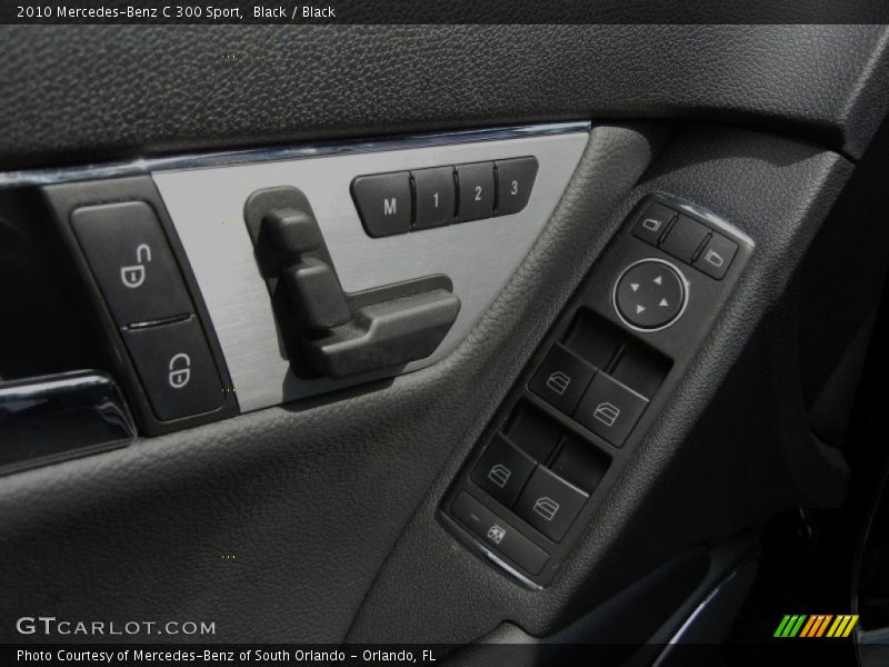 Black / Black 2010 Mercedes-Benz C 300 Sport