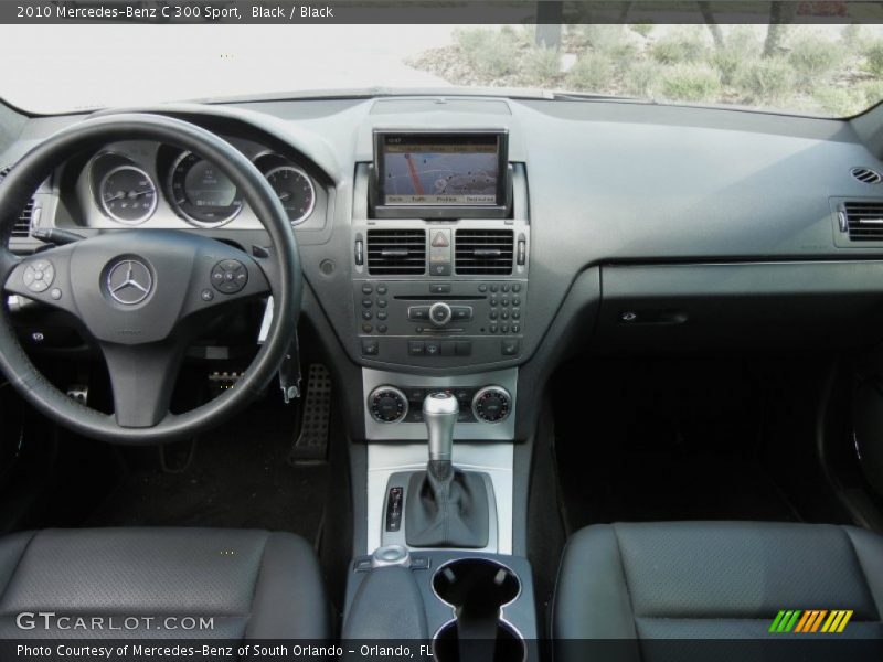 Black / Black 2010 Mercedes-Benz C 300 Sport