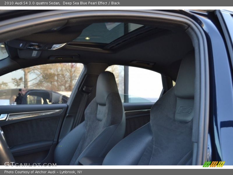 Deep Sea Blue Pearl Effect / Black 2010 Audi S4 3.0 quattro Sedan