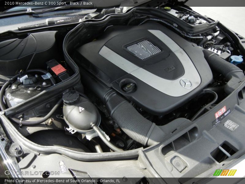 Black / Black 2010 Mercedes-Benz C 300 Sport
