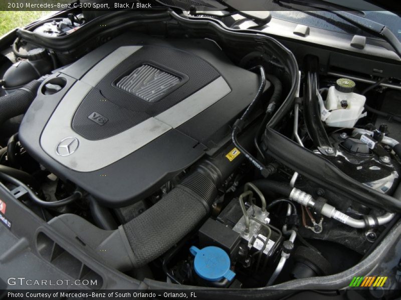Black / Black 2010 Mercedes-Benz C 300 Sport