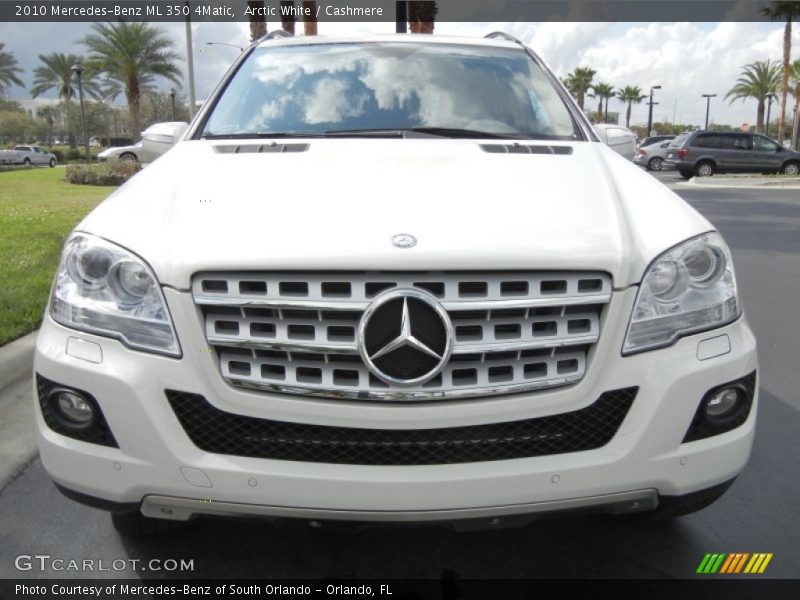 Arctic White / Cashmere 2010 Mercedes-Benz ML 350 4Matic