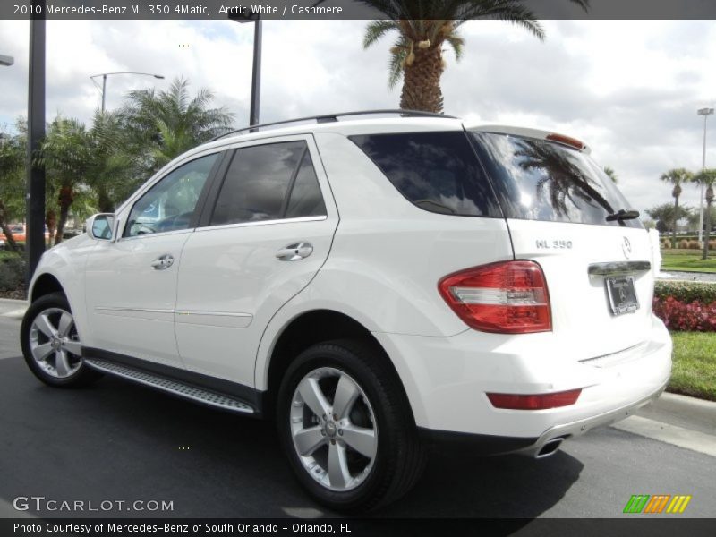Arctic White / Cashmere 2010 Mercedes-Benz ML 350 4Matic