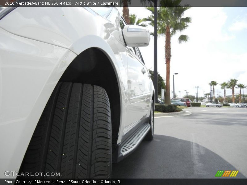 Arctic White / Cashmere 2010 Mercedes-Benz ML 350 4Matic