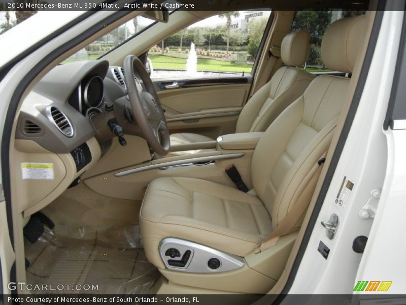 Arctic White / Cashmere 2010 Mercedes-Benz ML 350 4Matic