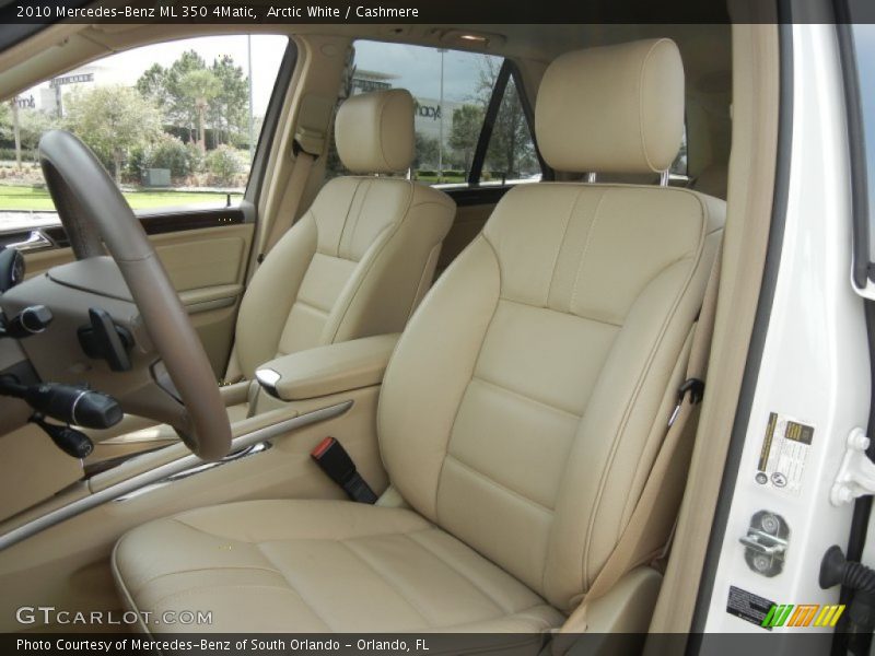 Arctic White / Cashmere 2010 Mercedes-Benz ML 350 4Matic
