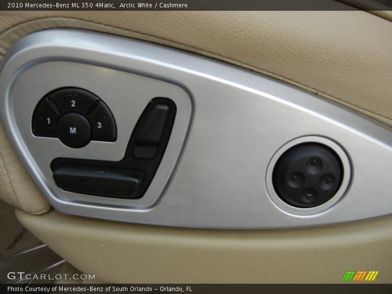 Arctic White / Cashmere 2010 Mercedes-Benz ML 350 4Matic