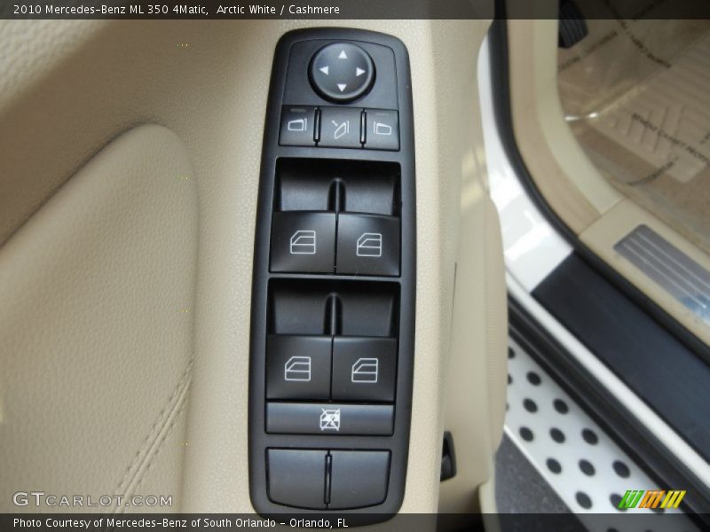 Arctic White / Cashmere 2010 Mercedes-Benz ML 350 4Matic