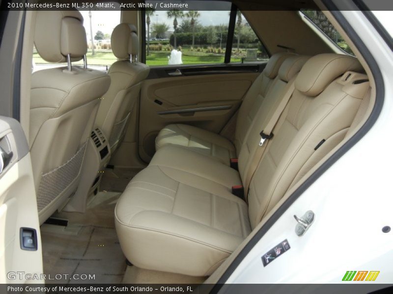 Arctic White / Cashmere 2010 Mercedes-Benz ML 350 4Matic