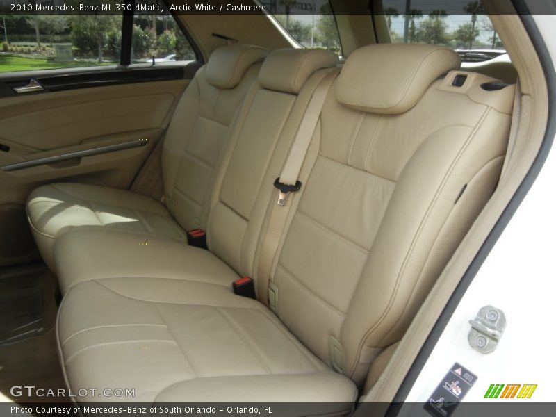 Arctic White / Cashmere 2010 Mercedes-Benz ML 350 4Matic
