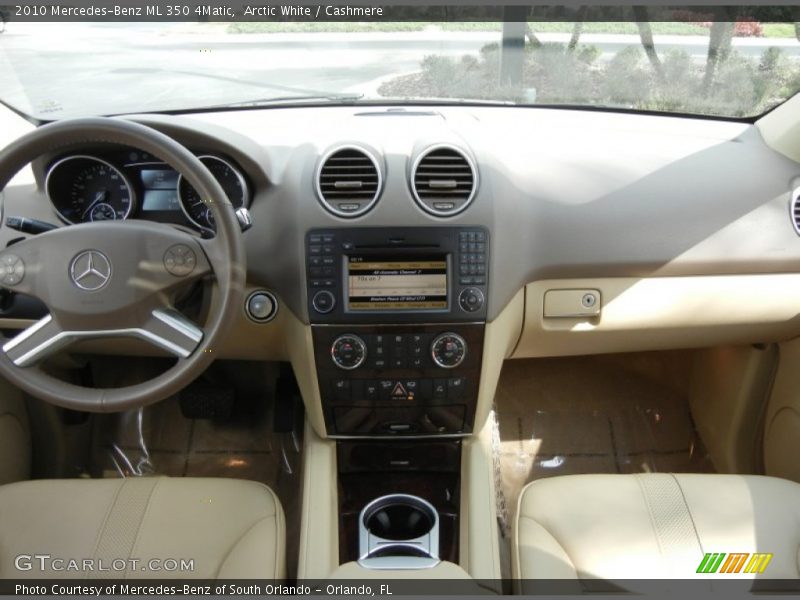 Arctic White / Cashmere 2010 Mercedes-Benz ML 350 4Matic