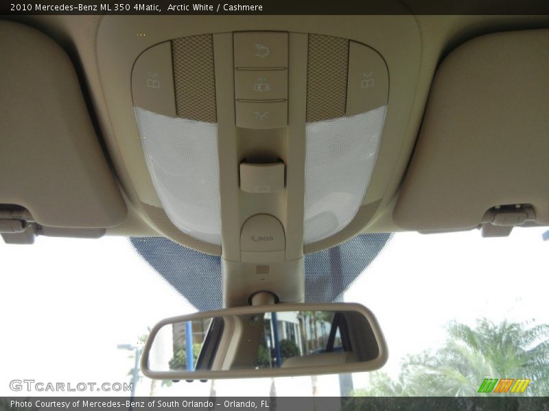 Arctic White / Cashmere 2010 Mercedes-Benz ML 350 4Matic