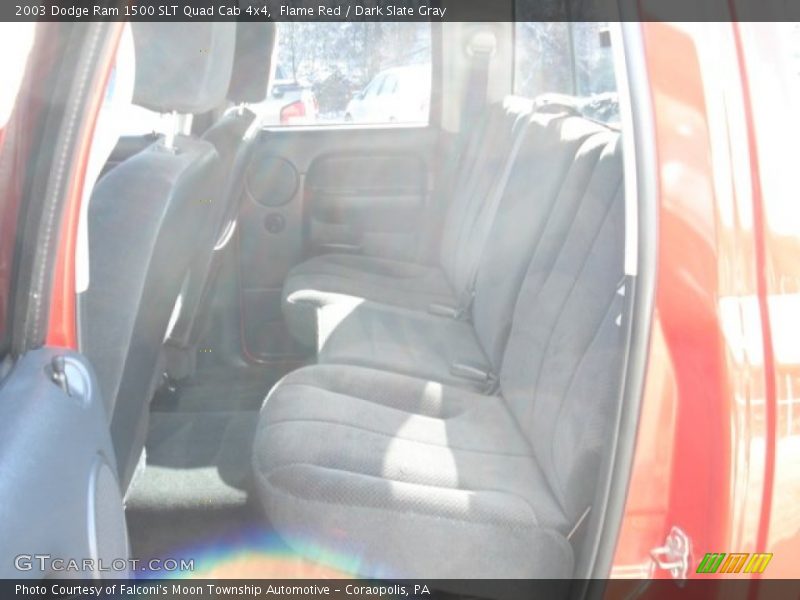 Flame Red / Dark Slate Gray 2003 Dodge Ram 1500 SLT Quad Cab 4x4