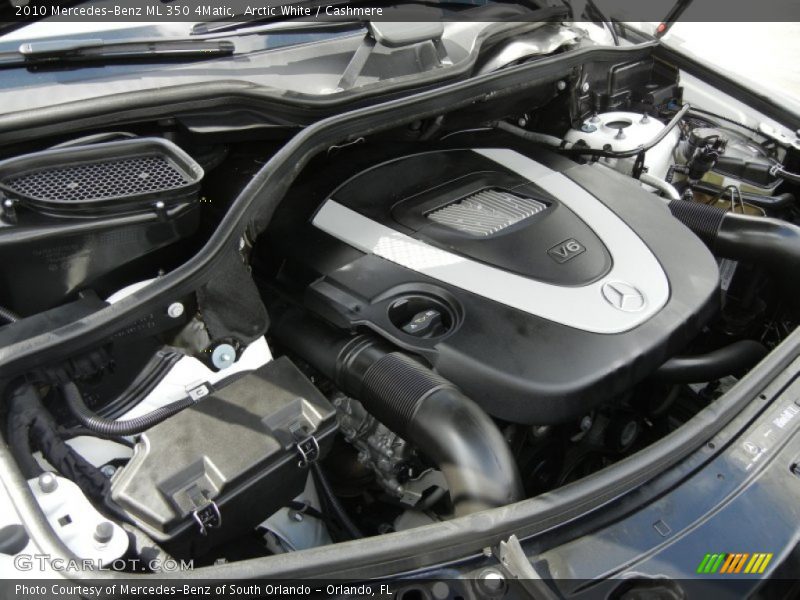 Arctic White / Cashmere 2010 Mercedes-Benz ML 350 4Matic