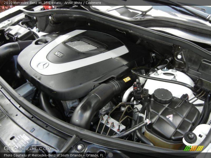 Arctic White / Cashmere 2010 Mercedes-Benz ML 350 4Matic