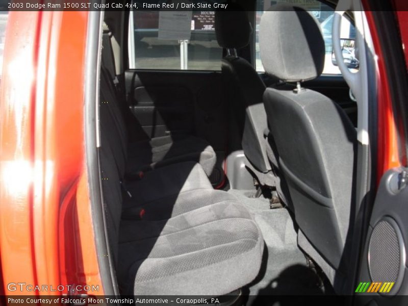 Flame Red / Dark Slate Gray 2003 Dodge Ram 1500 SLT Quad Cab 4x4