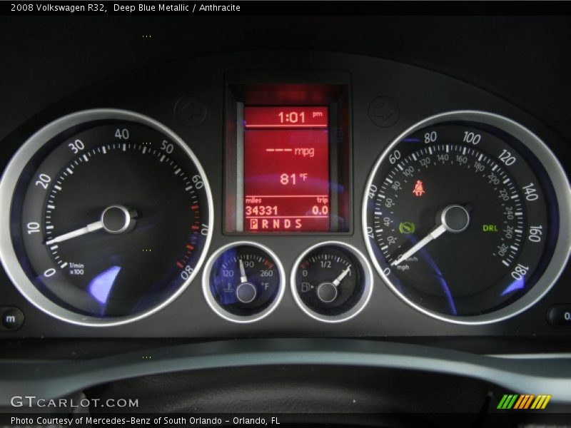  2008 R32   Gauges