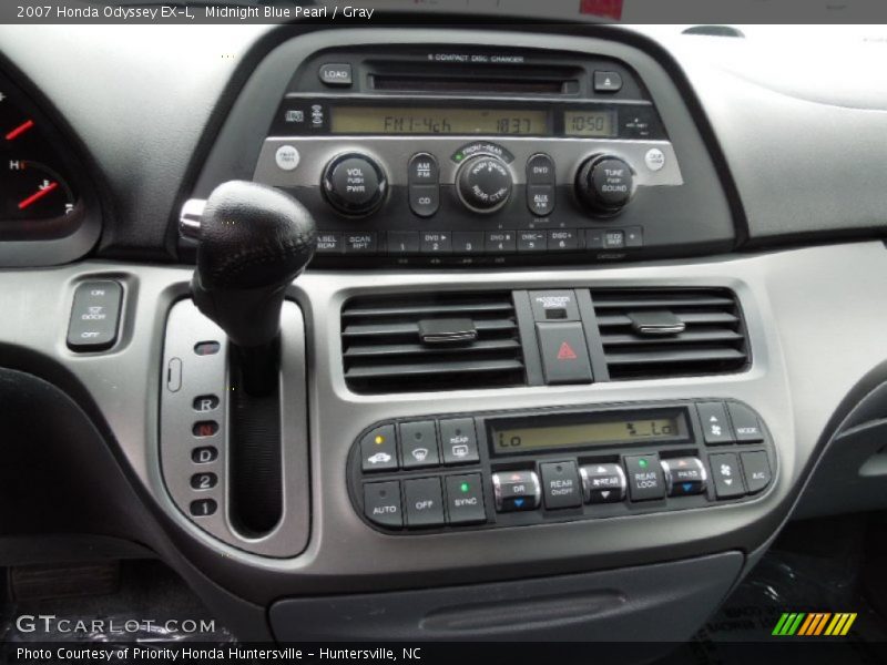 Midnight Blue Pearl / Gray 2007 Honda Odyssey EX-L