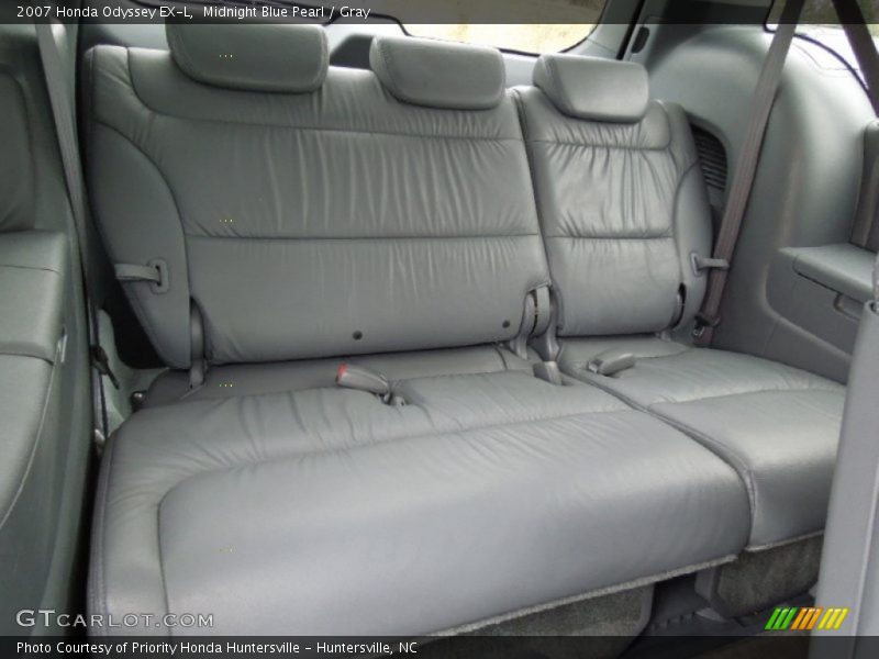 Midnight Blue Pearl / Gray 2007 Honda Odyssey EX-L