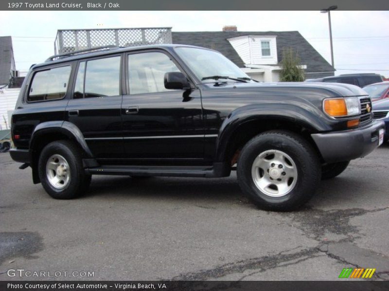 Black / Oak 1997 Toyota Land Cruiser