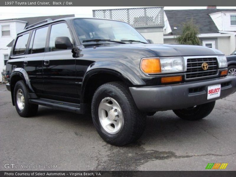 Black / Oak 1997 Toyota Land Cruiser