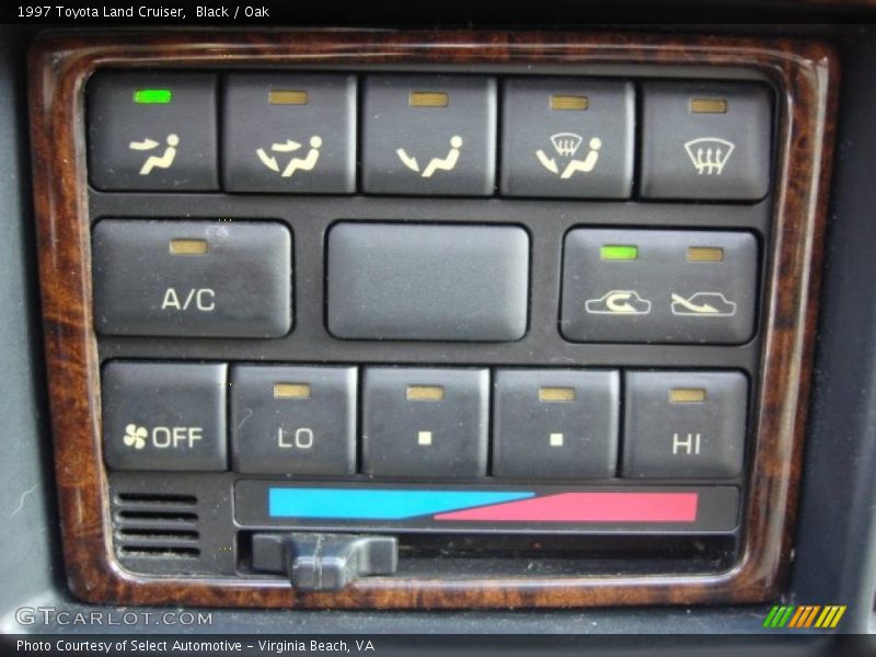 Black / Oak 1997 Toyota Land Cruiser