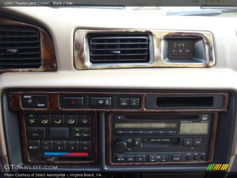Black / Oak 1997 Toyota Land Cruiser